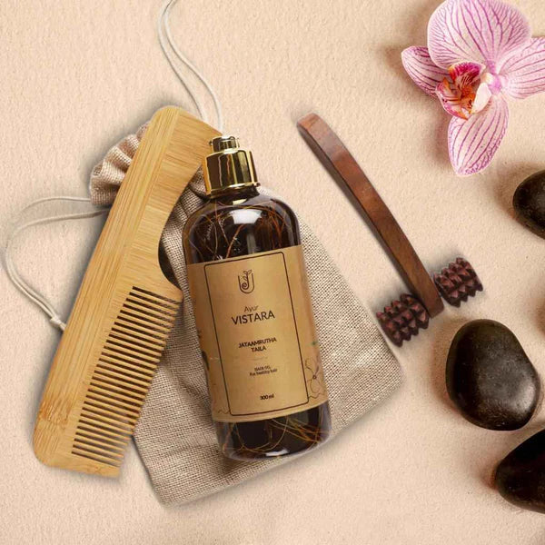 Jatamrutha Taila + Kaivalya Massager